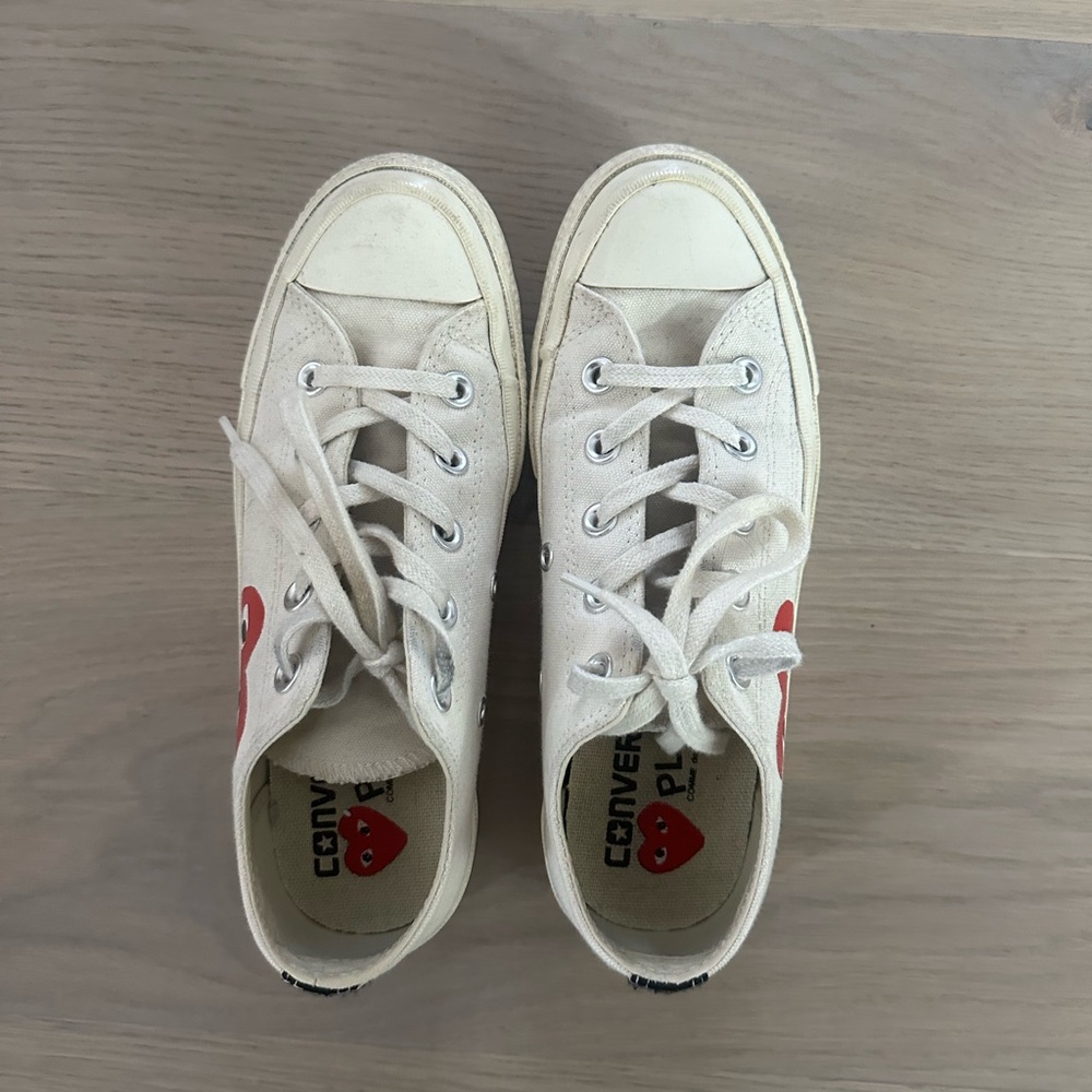 CDG X converse sneakers